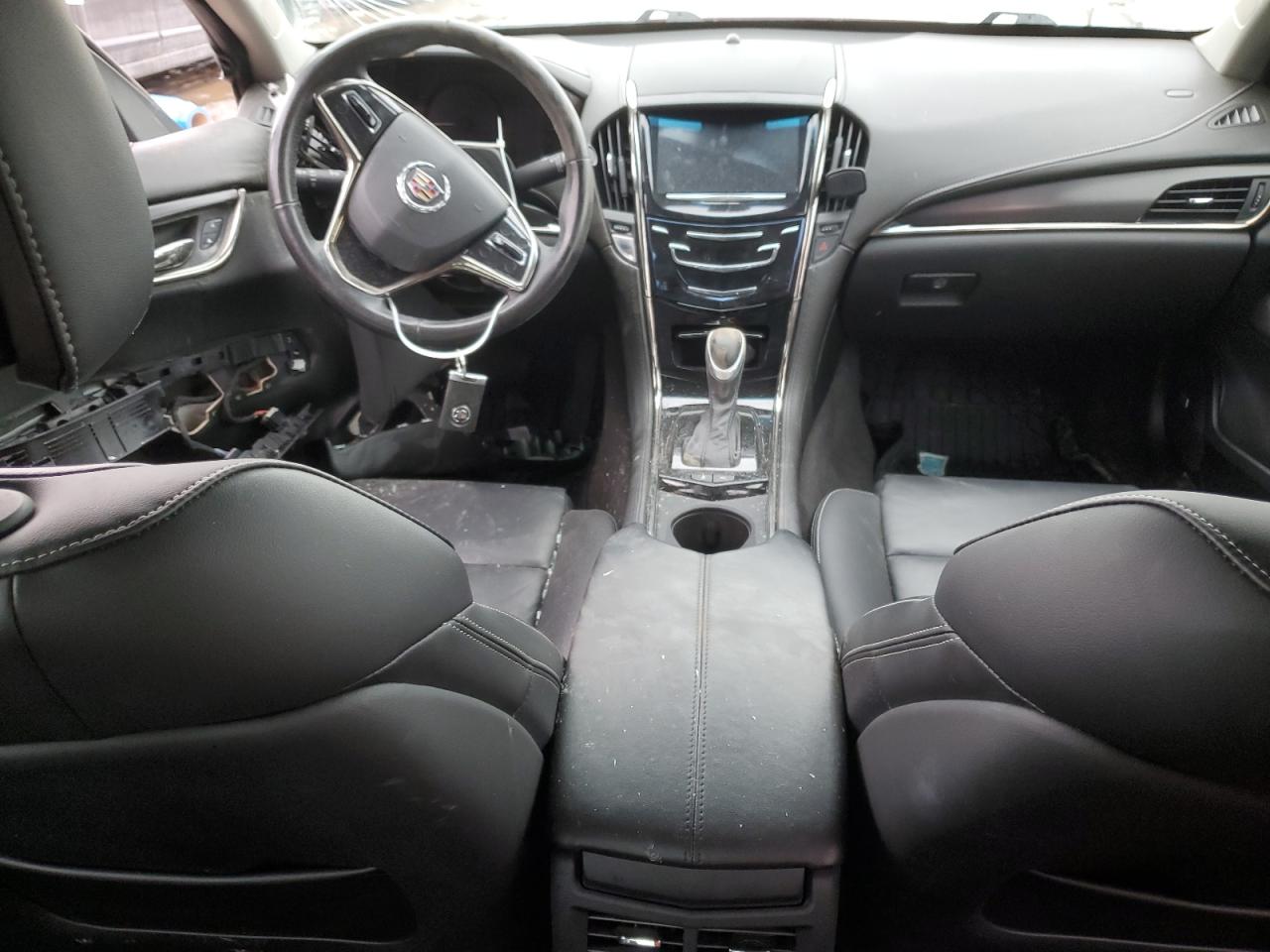 2014 Cadillac ATS VIN 1G6AG5RXXE0192924 Copart auction photo, front end / side damage thumbnail 8