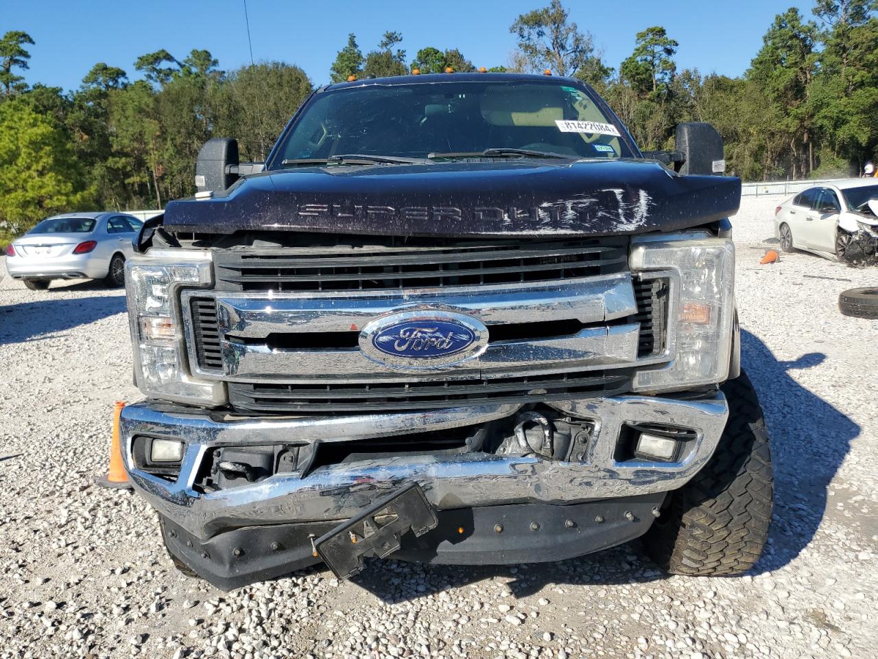 2019 Ford F350 VIN 1FTRF3DTXKEC21946 Copart auction photo, front end damage thumbnail 5