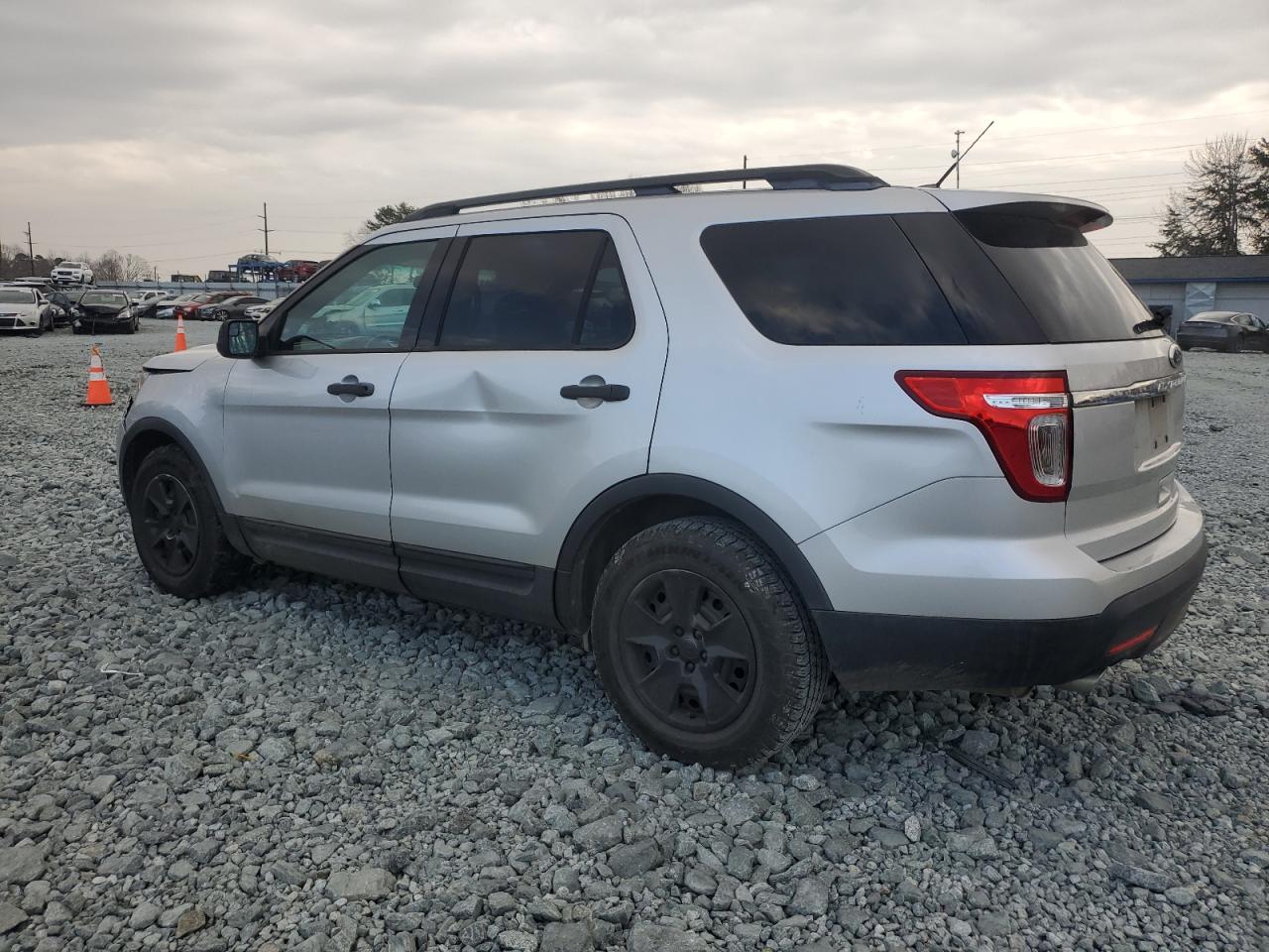 2013 Ford Explorer VIN 1FM5K7B83DGC57349 Copart auction photo, front end / side damage thumbnail 2