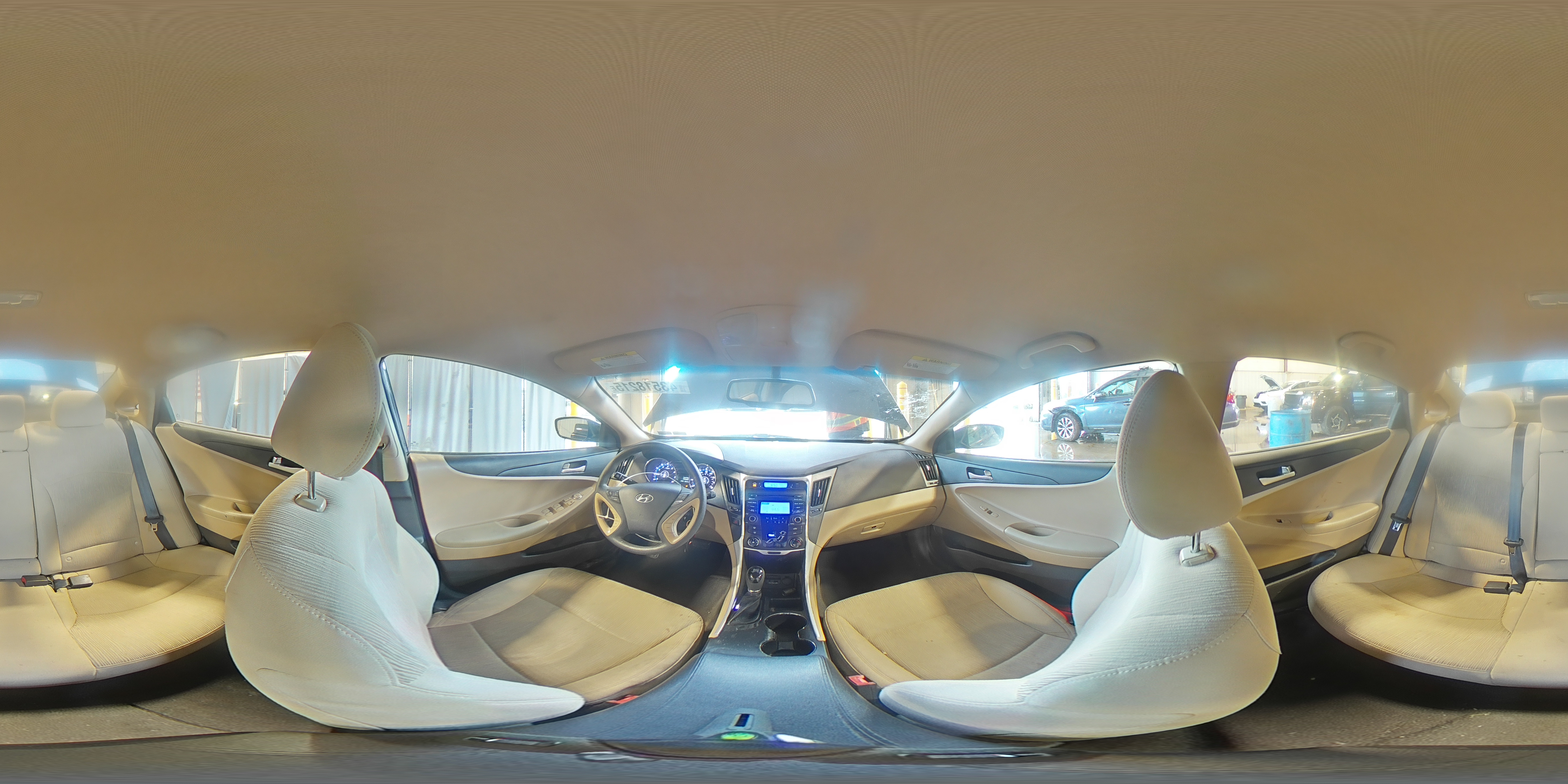 2012 Hyundai Sonata VIN 5NPEB4AC9CH418872 Copart auction photo, front end / rear end damage thumbnail 14