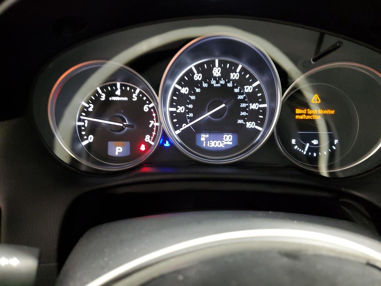 2016 Mazda CX-5 VIN JM3KE4DY9G0708024 Copart auction photo, front end / side damage thumbnail 9