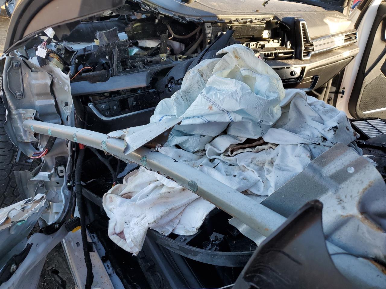 2023 KIA Sportage VIN 5XYK7CAF4PG076642 Copart auction photo, all over damage thumbnail 8