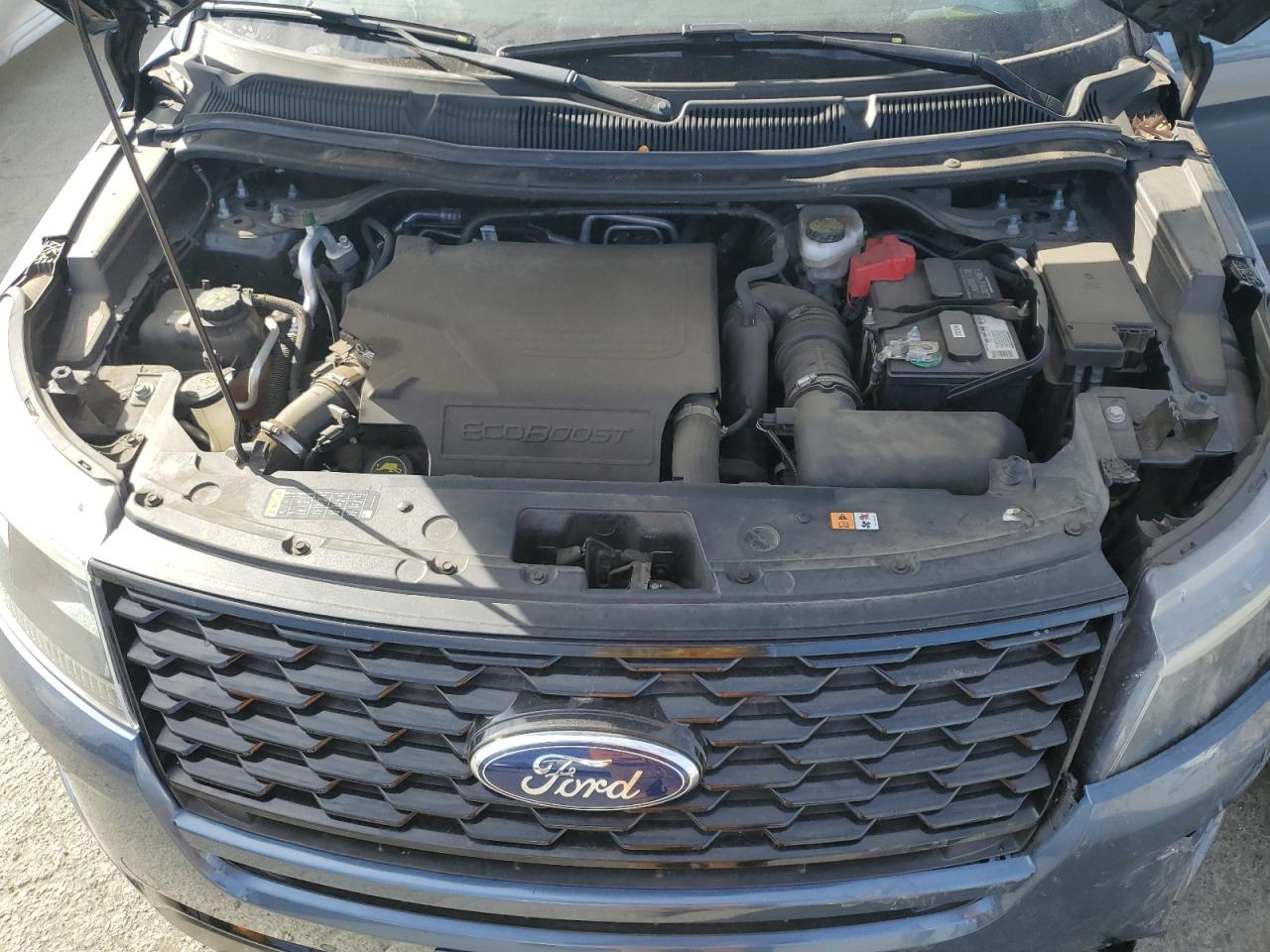 2018 Ford Explorer VIN 1FM5K8GT2JGC14765 Copart auction photo, all over damage thumbnail 12