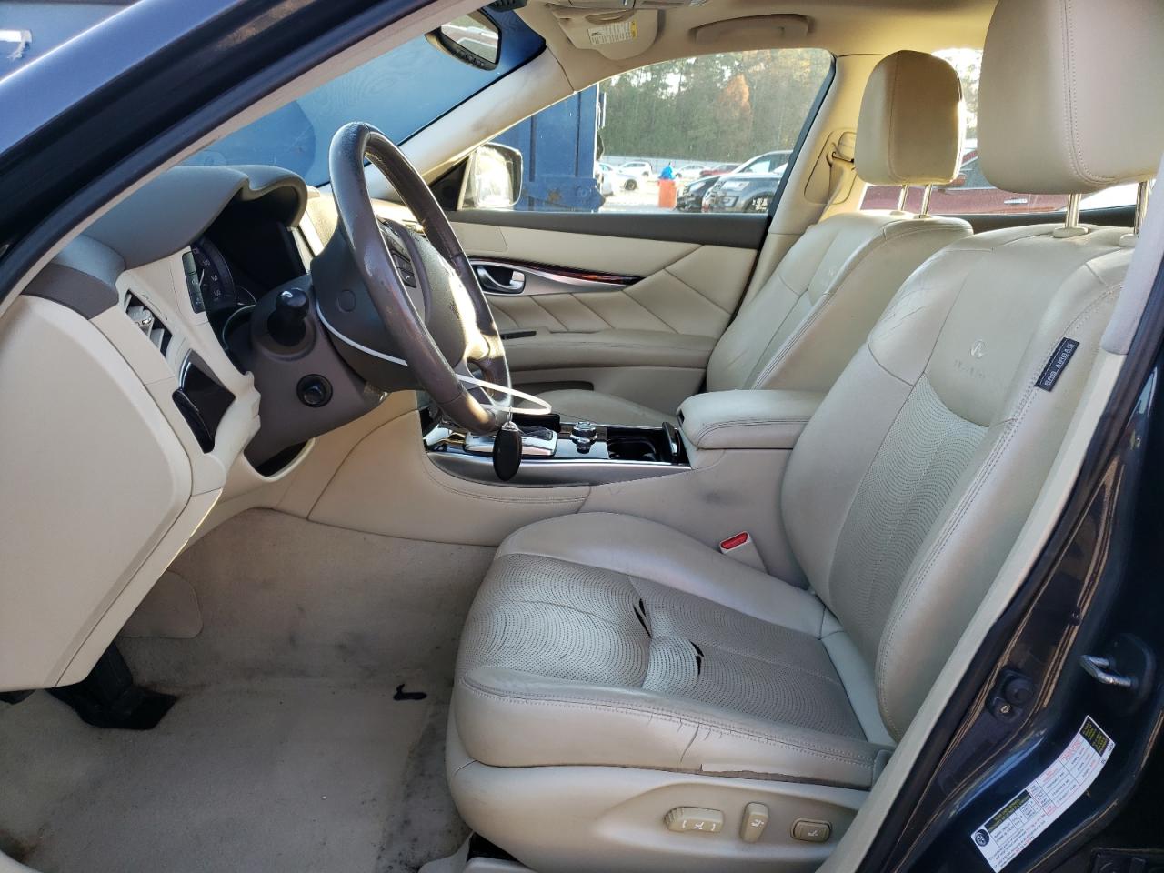 2011 Infiniti M VIN JN1BY1AP6BM322773 Copart auction photo, rear end damage thumbnail 7
