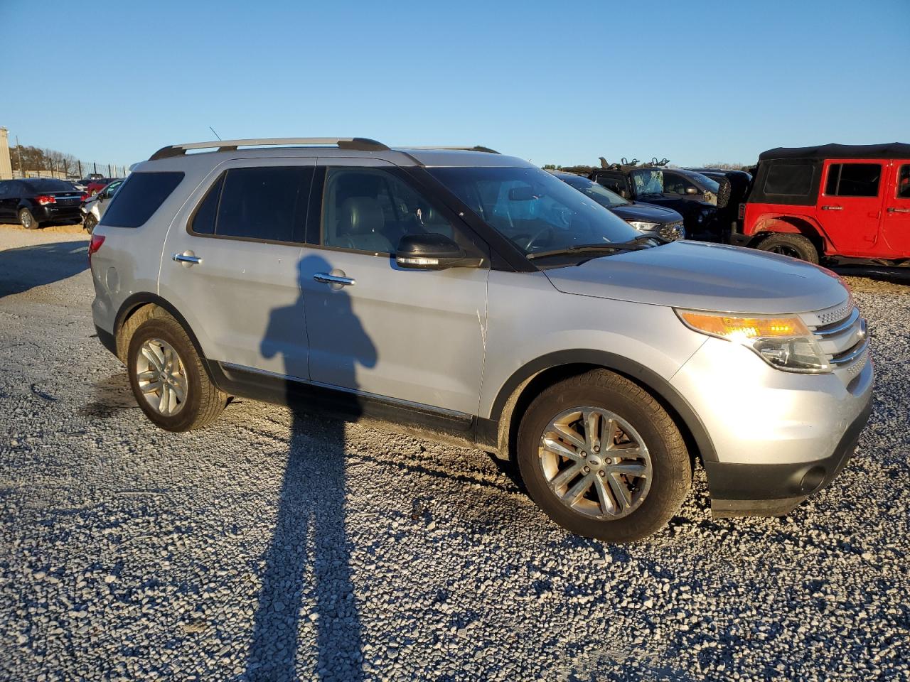 2014 Ford Explorer VIN 1FM5K7D80EGC49434 Copart auction photo, front end / rear end damage thumbnail 4