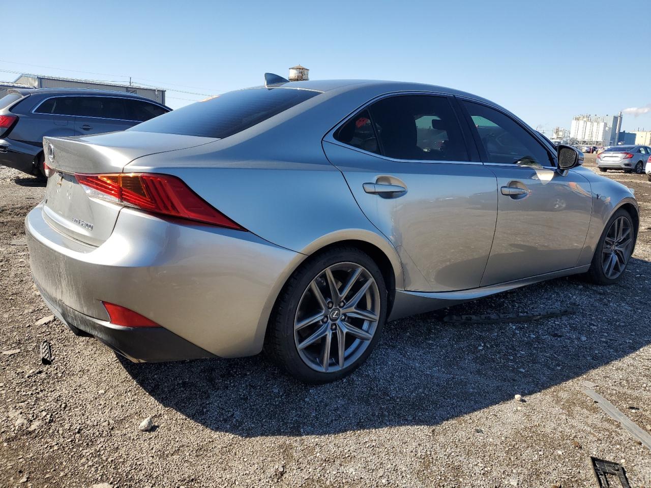 2019 Lexus IS VIN JTHC81D2XK5036032 Copart auction photo, mechanical damage thumbnail 3