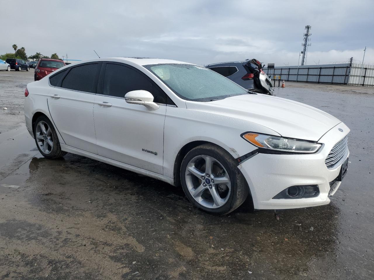 2013 Ford Fusion VIN 3FA6P0LU8DR235200 Copart auction photo, front end damage thumbnail 4