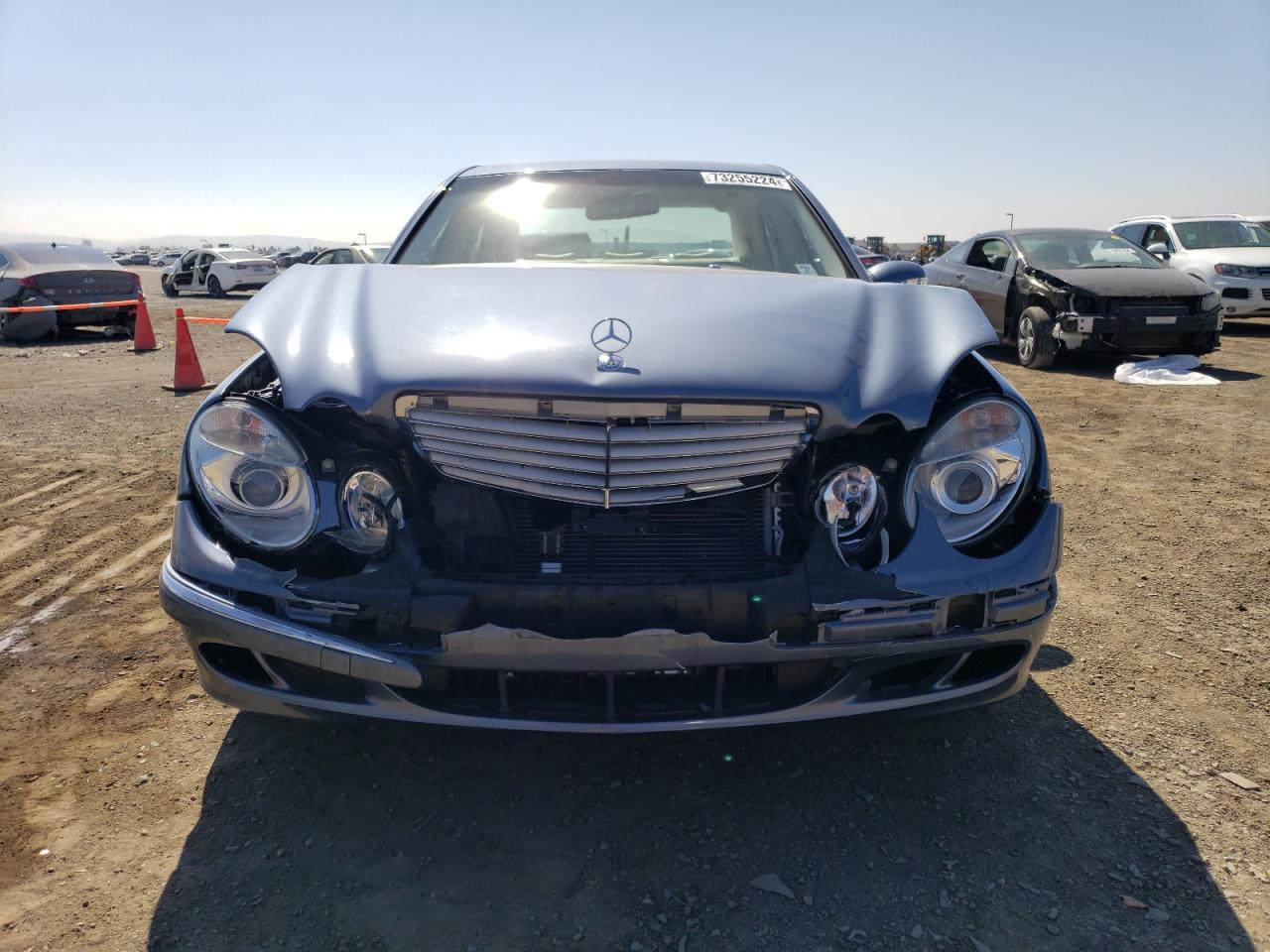 2003 Mercedes-Benz E-klasse VIN WDBUF65J83A220794 Copart auction photo, front end damage thumbnail 5