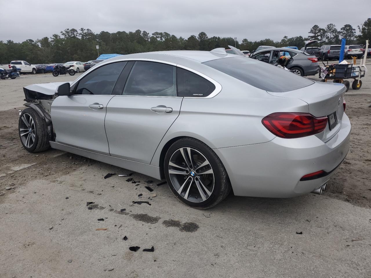 2020 BMW 4er VIN WBA4J1C04LBU68304 Copart auction photo, front end damage thumbnail 2