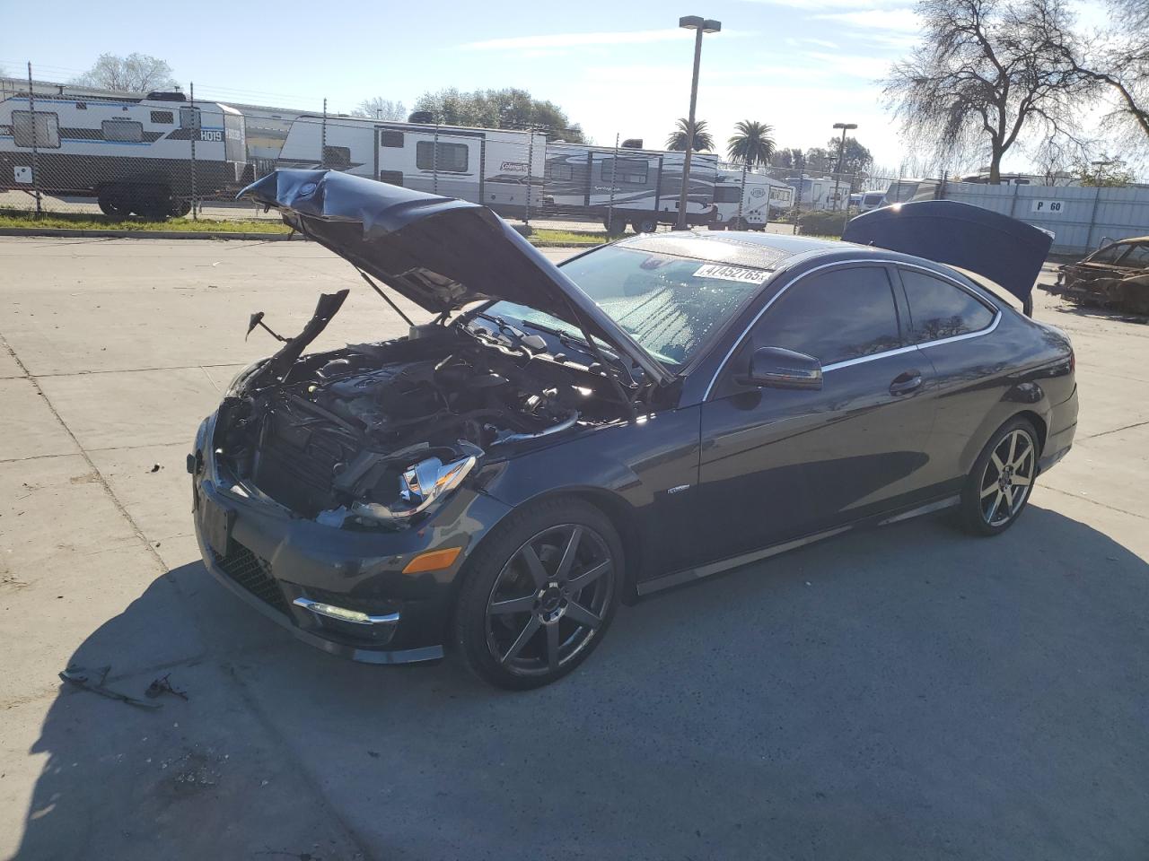 2012 Mercedes-Benz C-klasse VIN WDDGJ4HBXCF850685