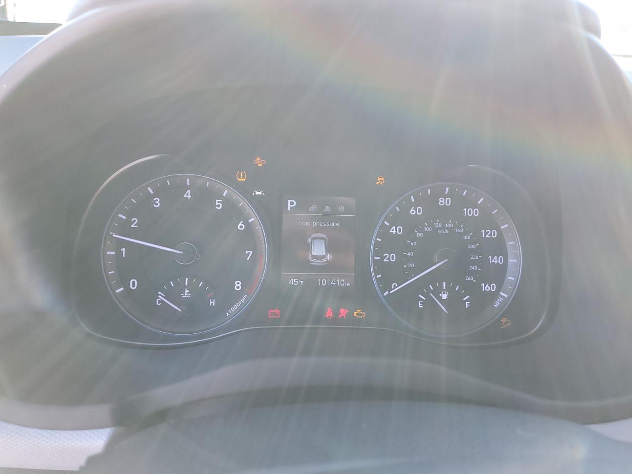 2019 Hyundai Kona VIN KM8K12AA0KU265663 Copart auction photo, front end damage thumbnail 9