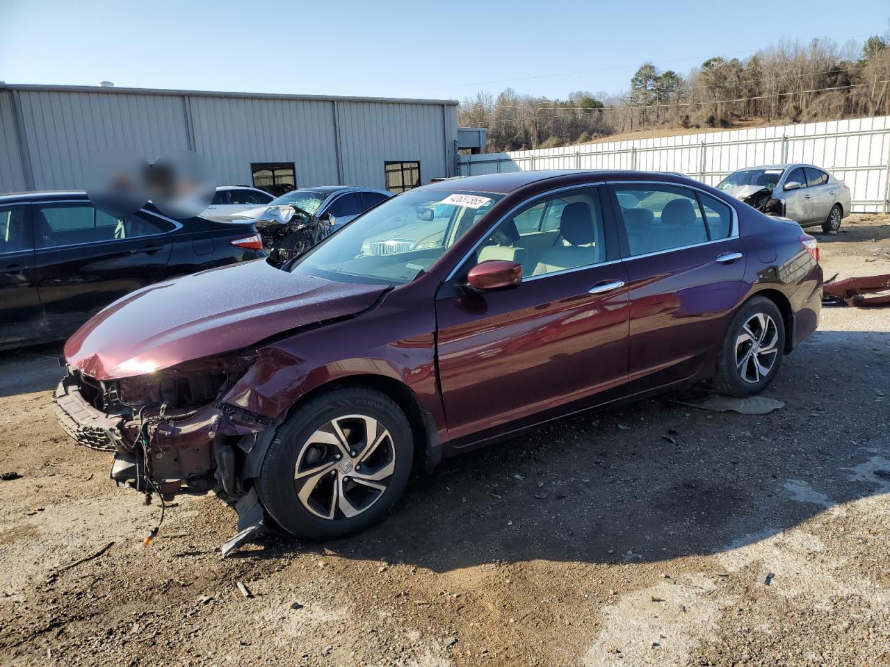 2016 Honda Accord VIN 1HGCR2F39GA141395