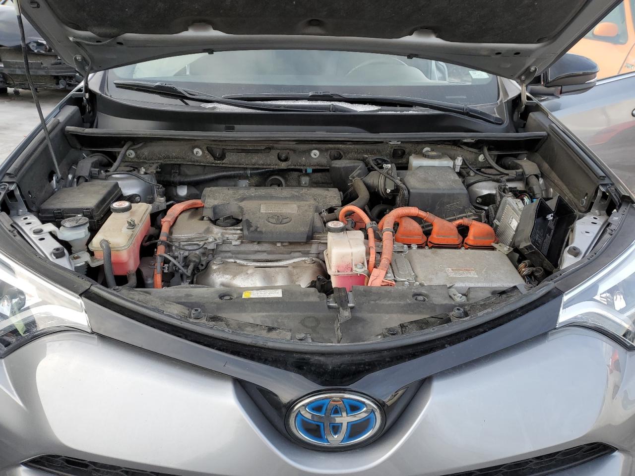 2018 Toyota RAV 4 VIN JTMJJREV0JD246230 Copart auction photo, rear end / side damage thumbnail 13