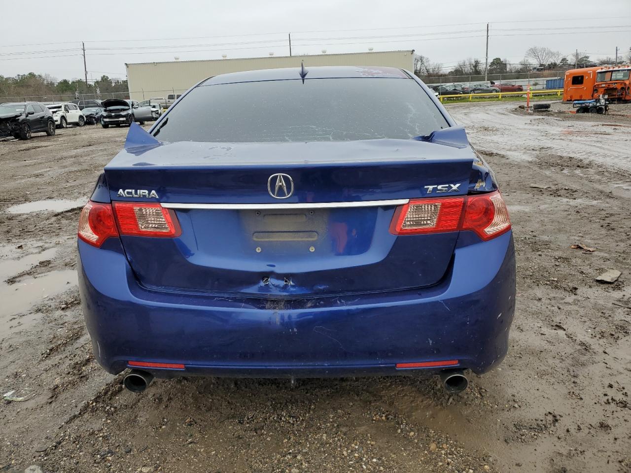 2011 Acura TSX VIN JH4CU2F62BC002647 Copart auction photo, front end / rear end damage thumbnail 6