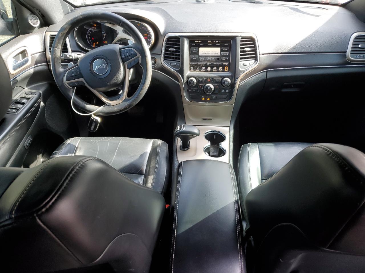 2014 Jeep Grand Cherokee VIN 1C4RJFBG5EC356676 Copart auction photo, undercarriage / rear end damage thumbnail 8