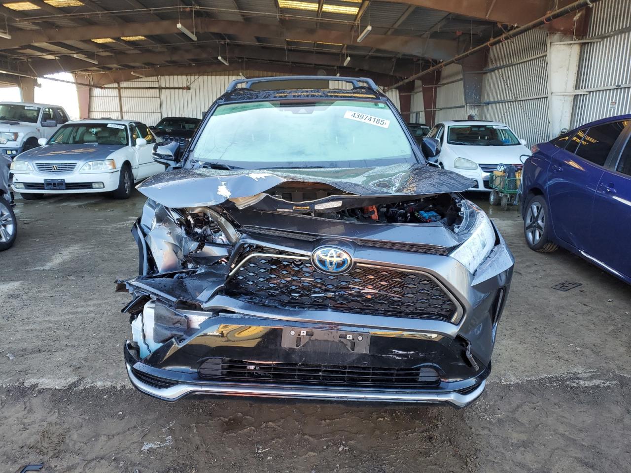 2021 Toyota RAV 4 VIN JTMEB3FV9MD071684 Copart auction photo, front end damage thumbnail 5