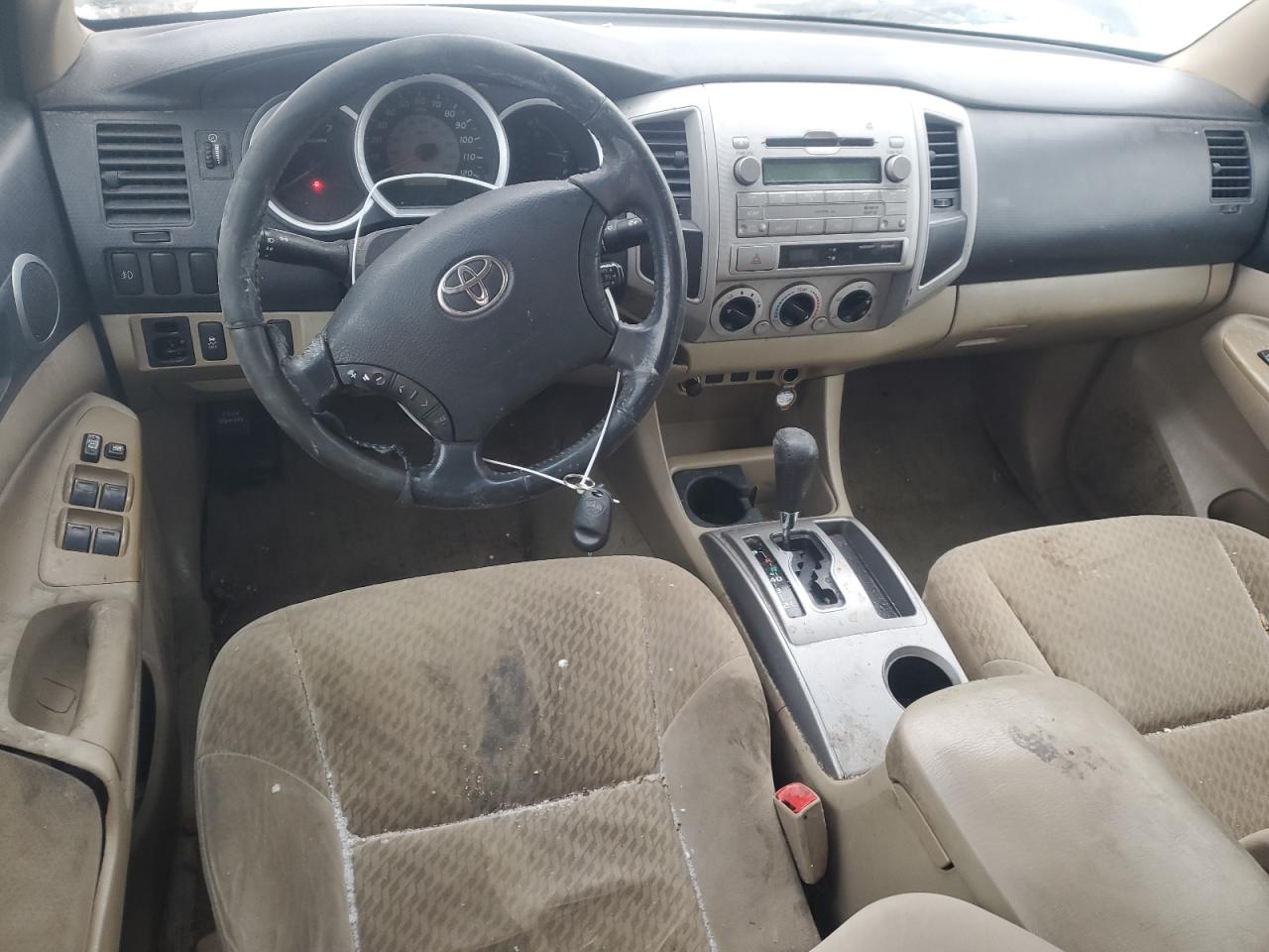 2010 Toyota Tacoma VIN 3TMKU4HN4AM026653 Copart auction photo, front end damage thumbnail 8