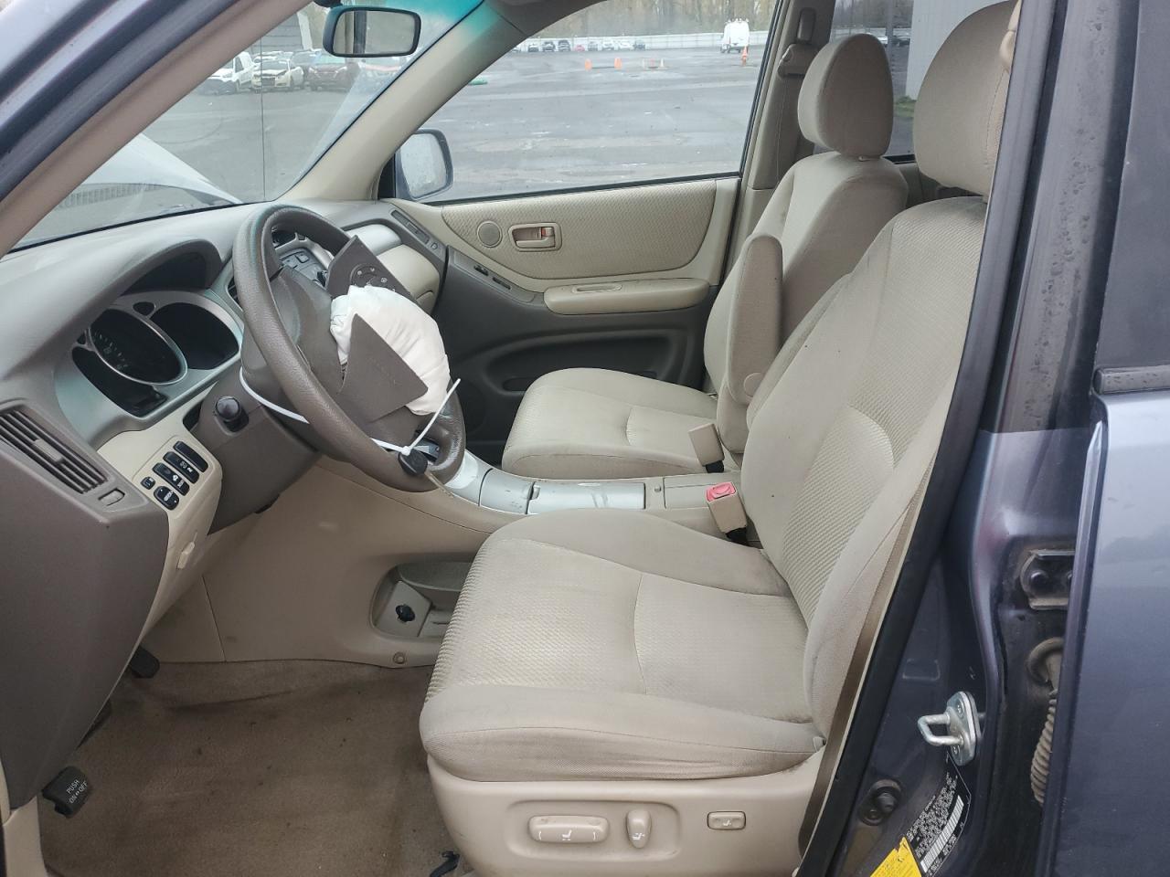 2004 Toyota Highlander VIN JTEEP21A640007640 Copart auction photo, front end / undercarriage damage thumbnail 7