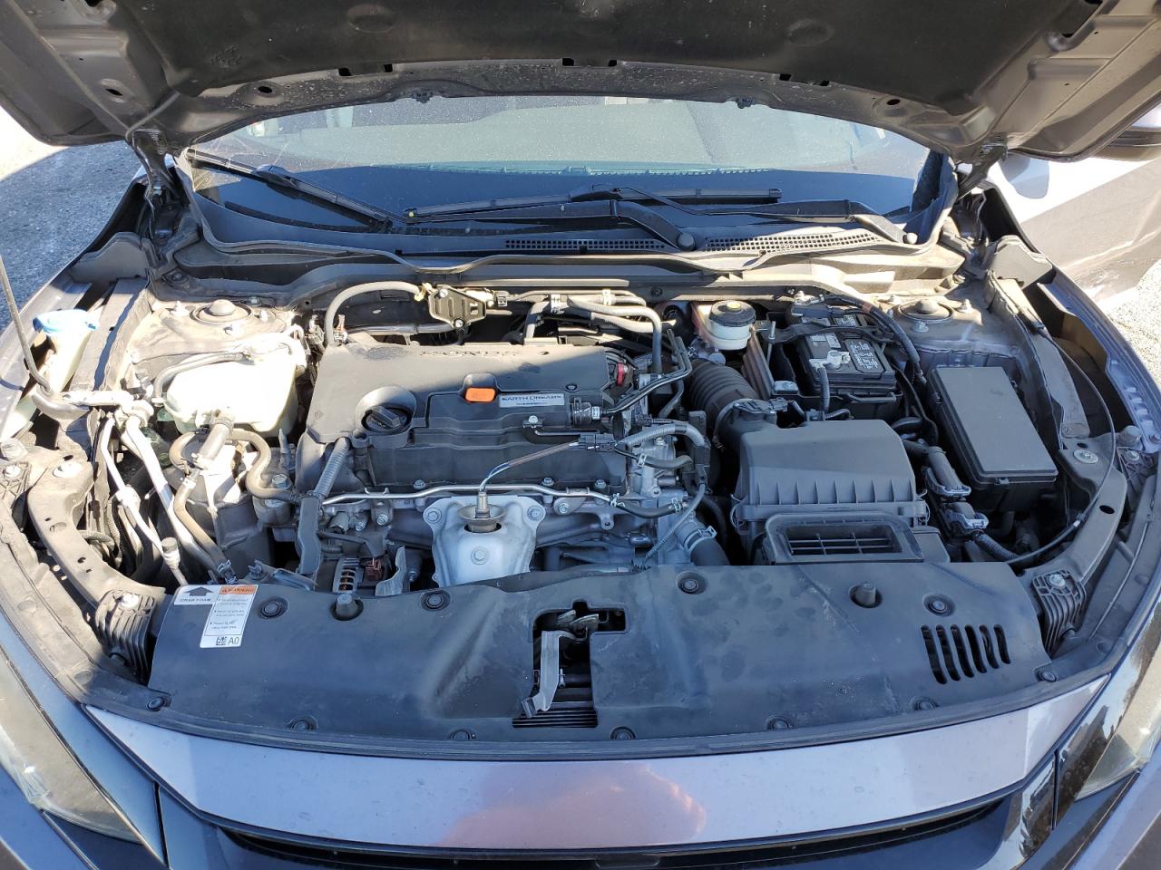 2020 Honda Civic VIN 2HGFC2F86LH511580 Copart auction photo, all over damage thumbnail 12