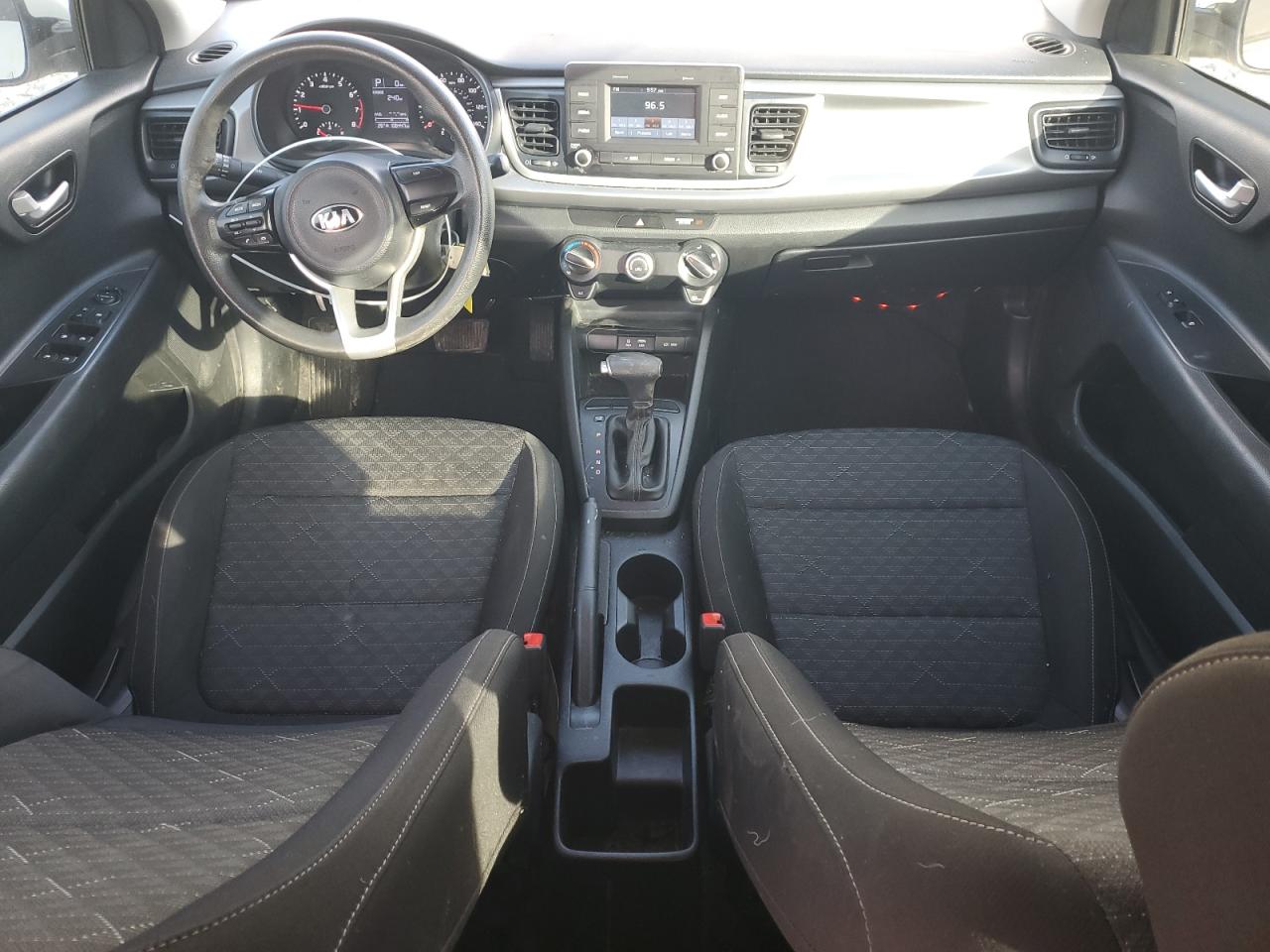 2019 KIA Rio VIN 3KPA24AB3KE223066 Copart auction photo, front end / side damage thumbnail 8