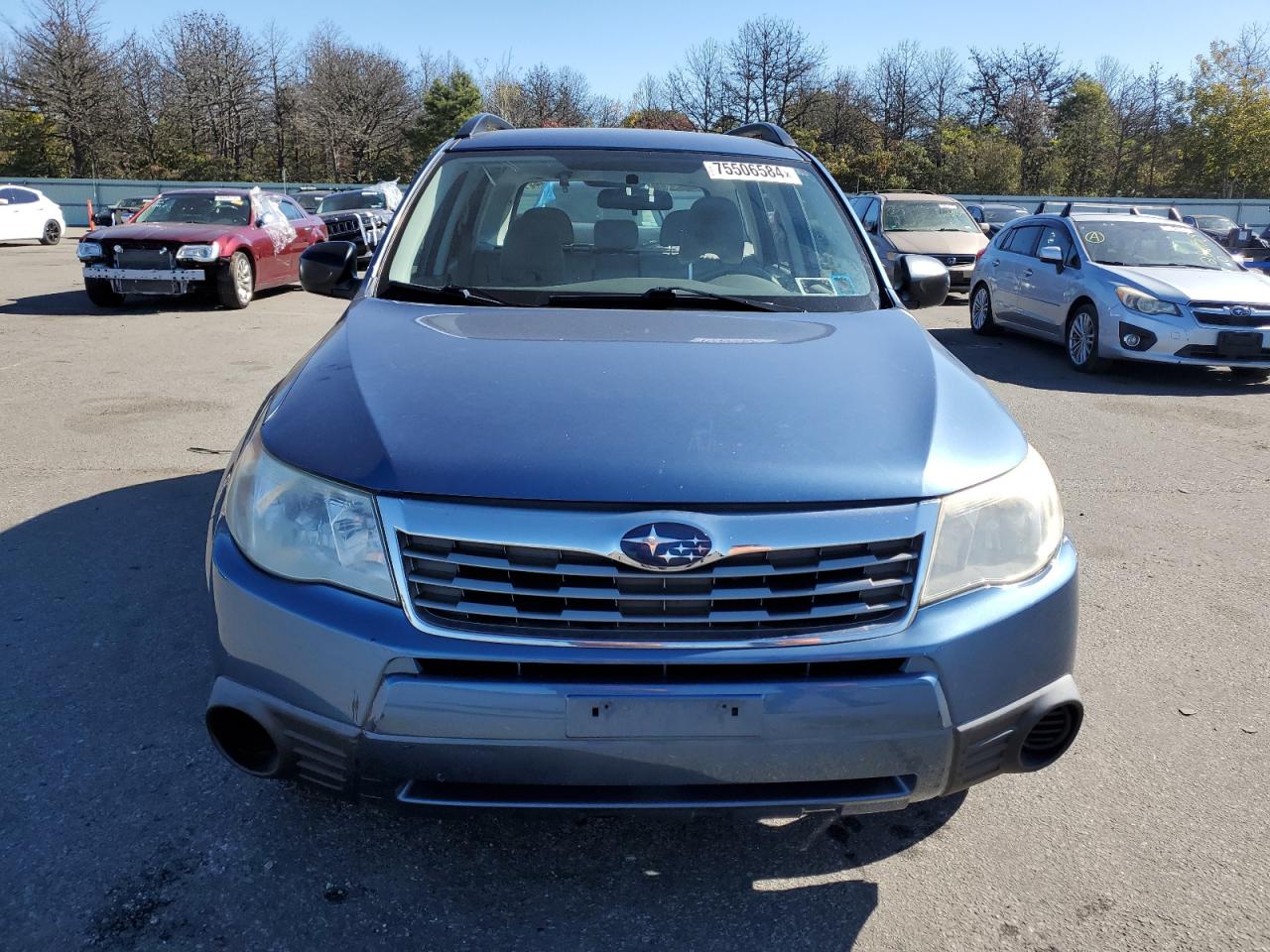2010 Subaru Forester VIN JF2SH6BC4AH772484 Copart auction photo, minor dent/scratches damage thumbnail 5