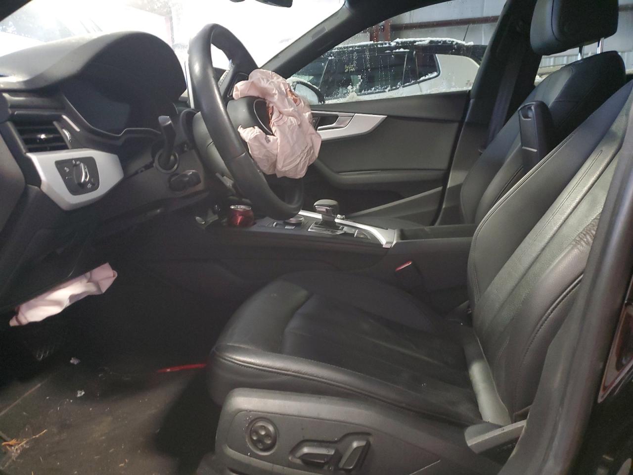 2018 Audi A5 VIN WAUBNCF54JA128829 Copart auction photo, undercarriage / front end damage thumbnail 7