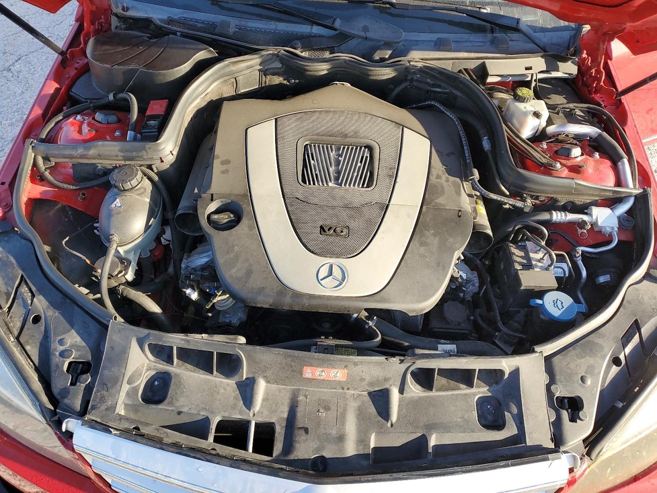 2011 Mercedes-Benz C-klasse VIN WDDGF8BB4BR144262 Copart auction photo, rear end damage thumbnail 11