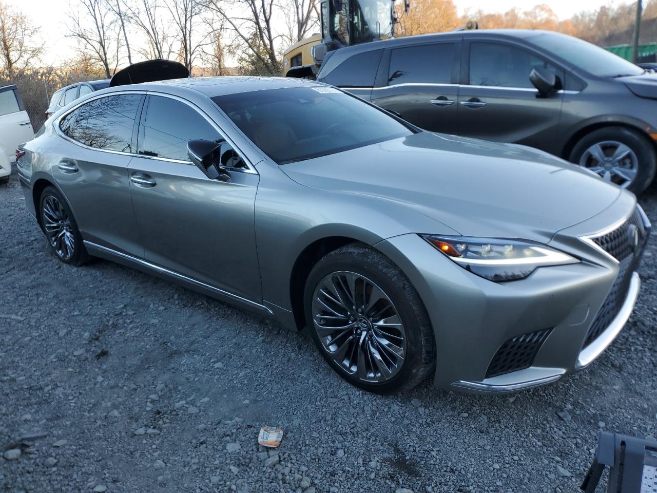 2022 Lexus LS VIN JTHD51FF5N5017406 Copart auction photo, water/flood damage thumbnail 4
