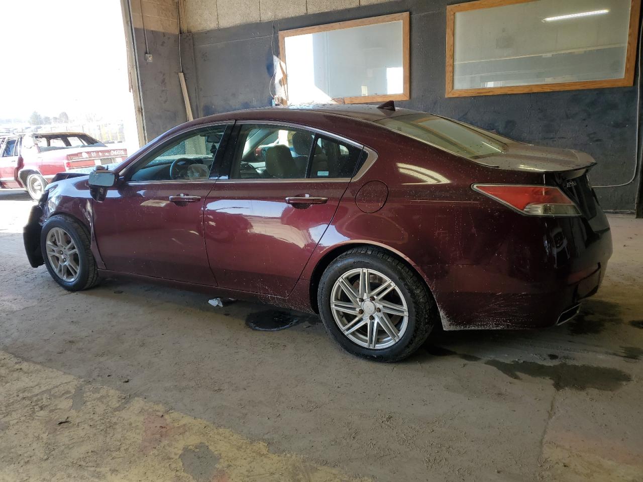 2009 Acura TL VIN 19UUA86599A007084 Copart auction photo, front end / mechanical damage thumbnail 2