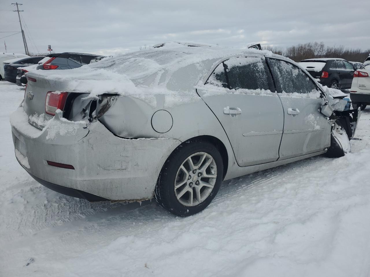 2014 Chevrolet Malibu VIN 1G11C5SL0EF233115 Copart auction photo, all over damage thumbnail 3