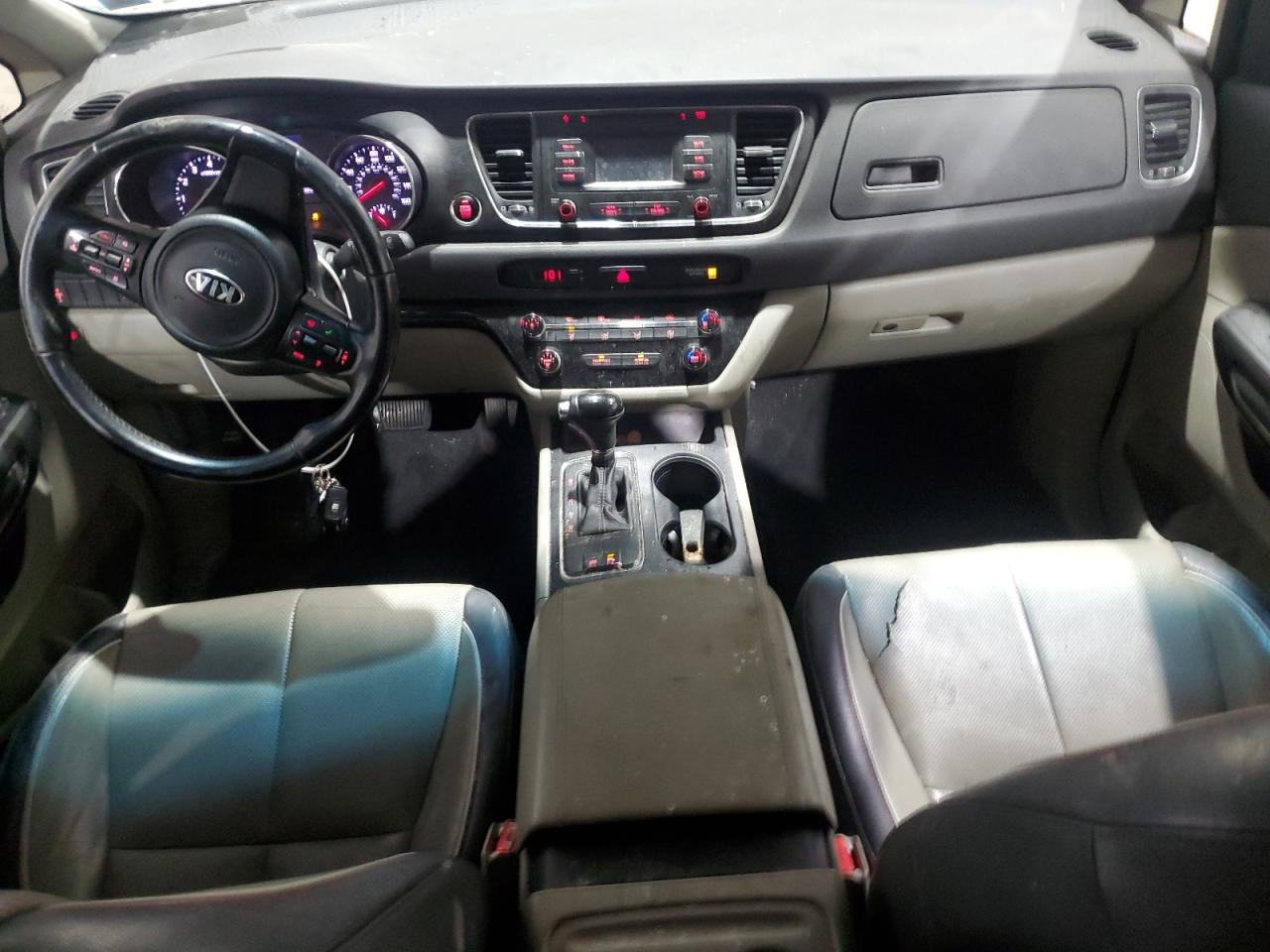 2016 KIA Sedona VIN KNDMB5C16G6210008 Copart auction photo, all over damage thumbnail 8