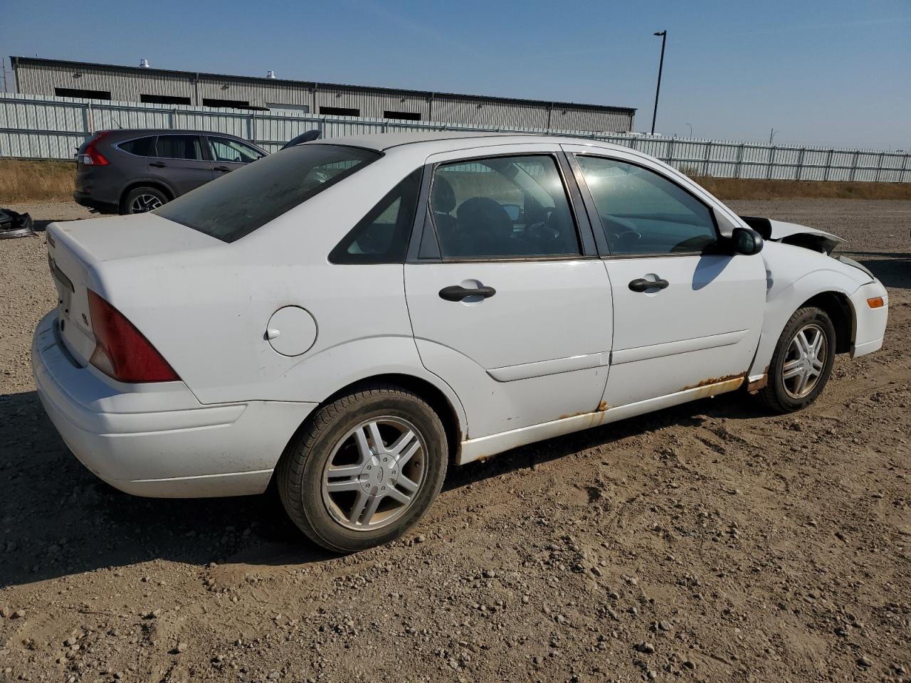 2003 Ford Focus VIN 1FAFP34P83W199935 Copart auction photo, front end / side damage thumbnail 3