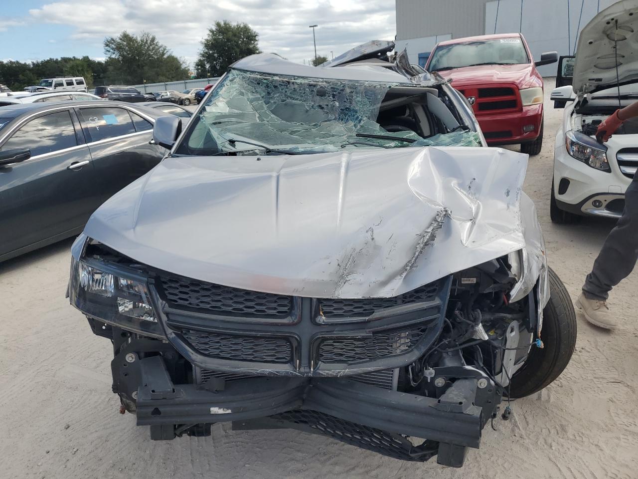 2016 Dodge Journey VIN 3C4PDCGB8GT111579 Copart auction photo, all over damage thumbnail 5
