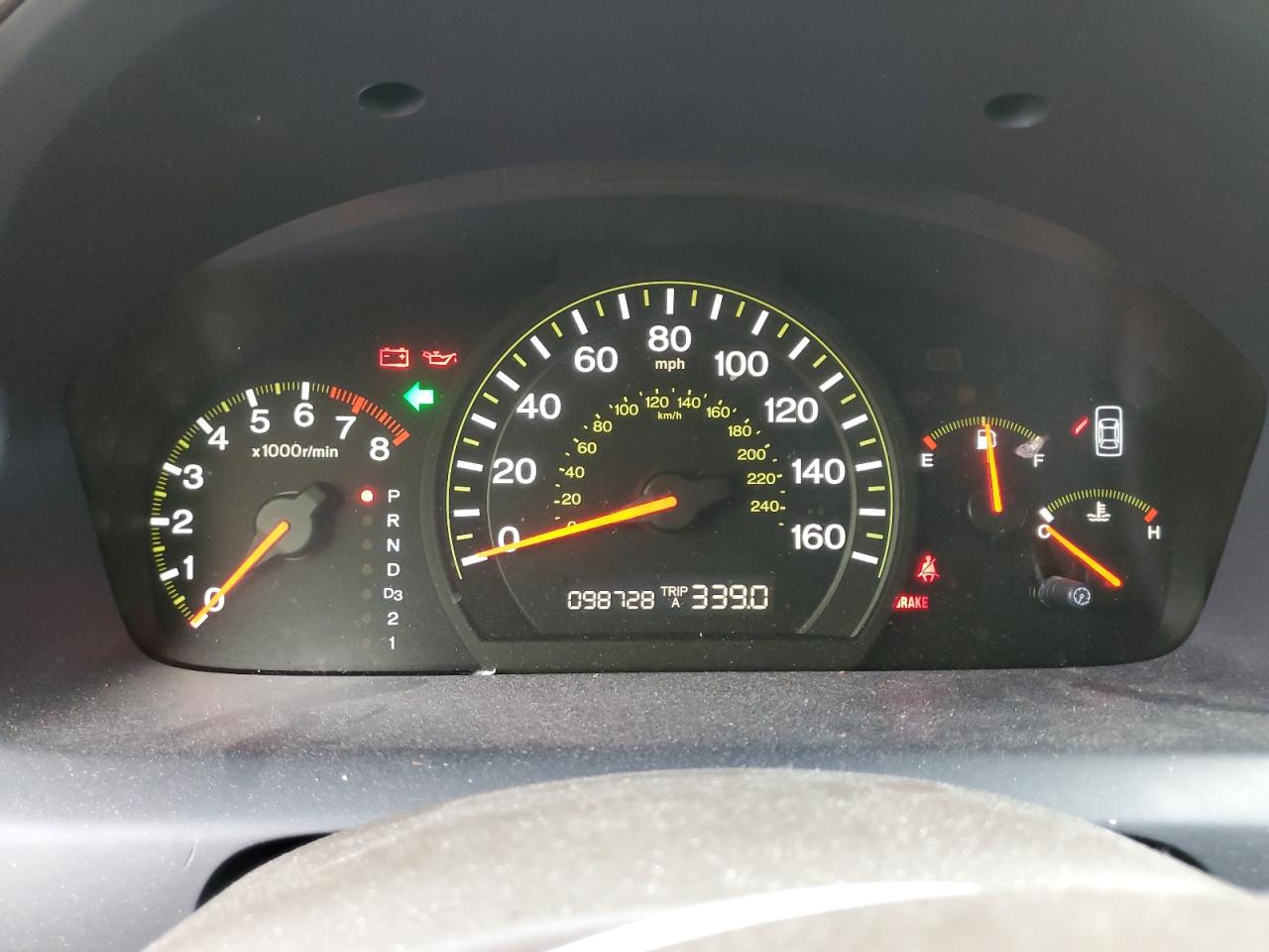 2005 Honda Accord VIN 1HGCM56805A128219 Copart auction photo, all over damage thumbnail 9