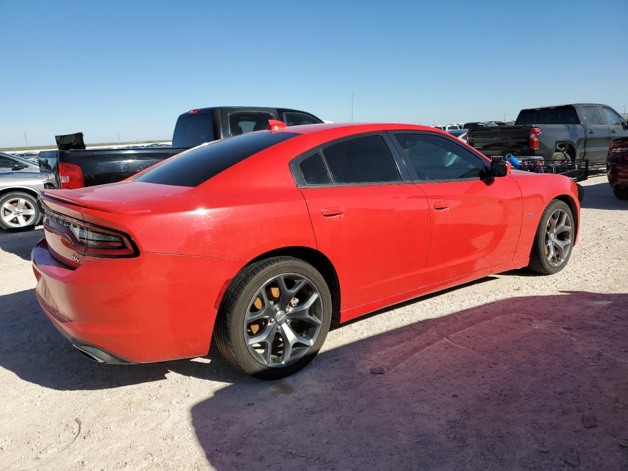 2015 Dodge Charger VIN 2C3CDXCT9FH777219 Copart auction photo, water/flood damage thumbnail 3