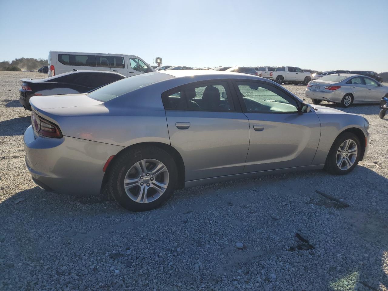 2016 Dodge Charger VIN 2C3CDXBG8GH163591 Copart auction photo, side damage thumbnail 3