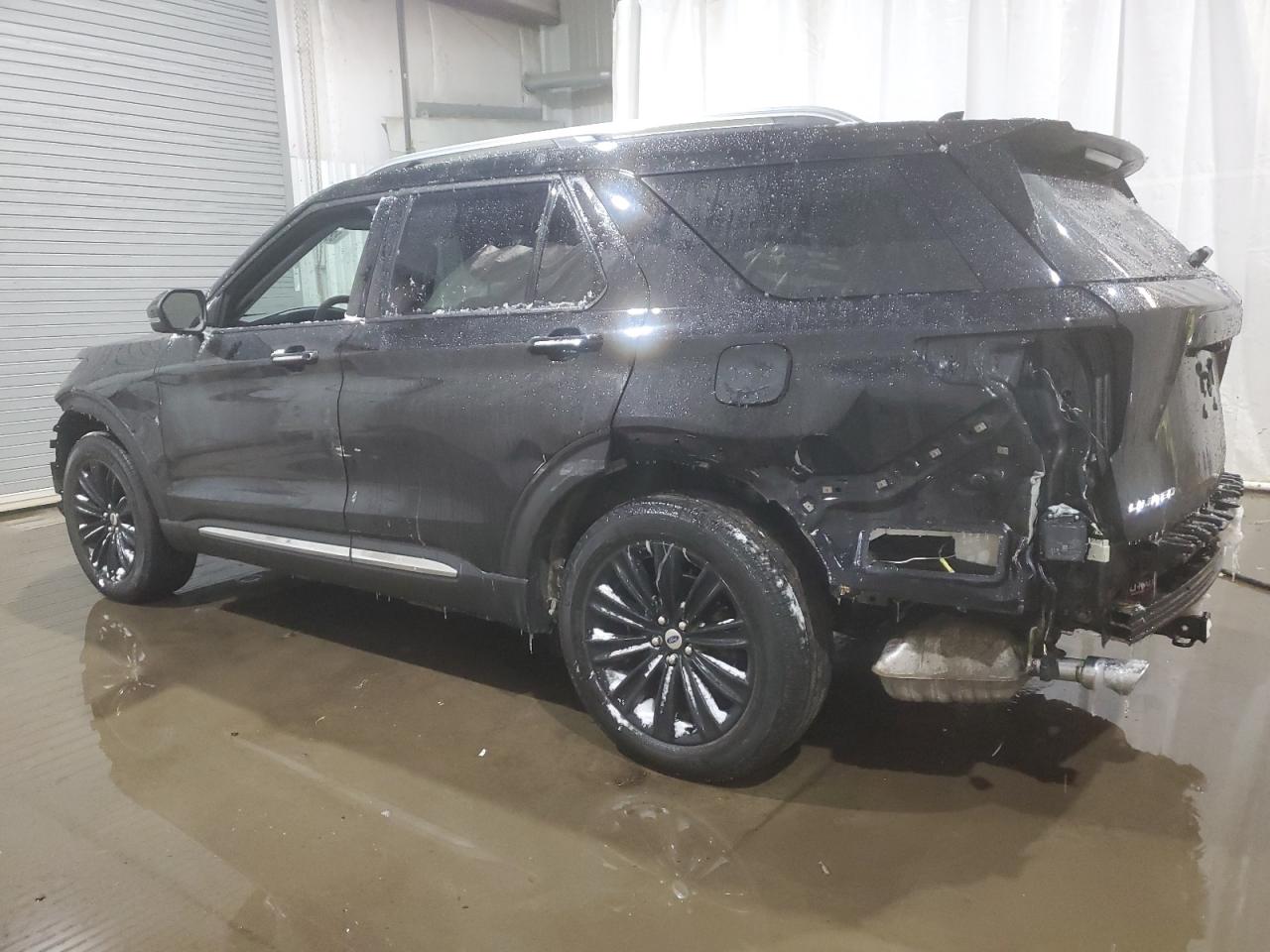 2020 Ford Explorer VIN 1FMSK8FH3LGC56106 Copart auction photo, rear end / all over damage thumbnail 2