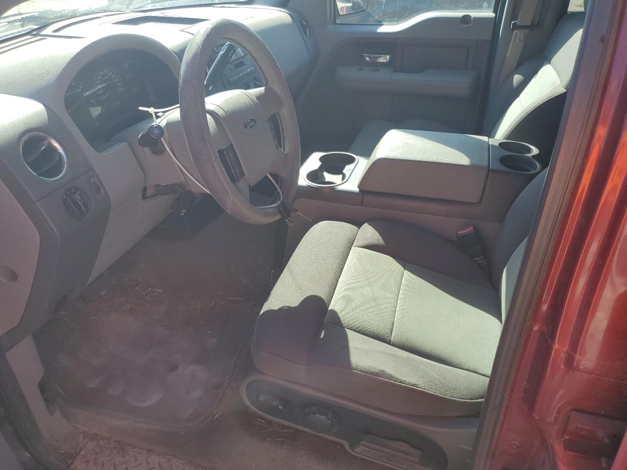 2004 Ford F-150 VIN 1FTPW145X4KD35429 Copart auction photo, side damage thumbnail 7