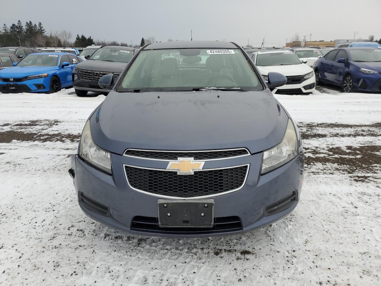2013 Chevrolet Cruze VIN 1G1PE5SB6D7300661 Copart auction photo, front end / rear end damage thumbnail 5