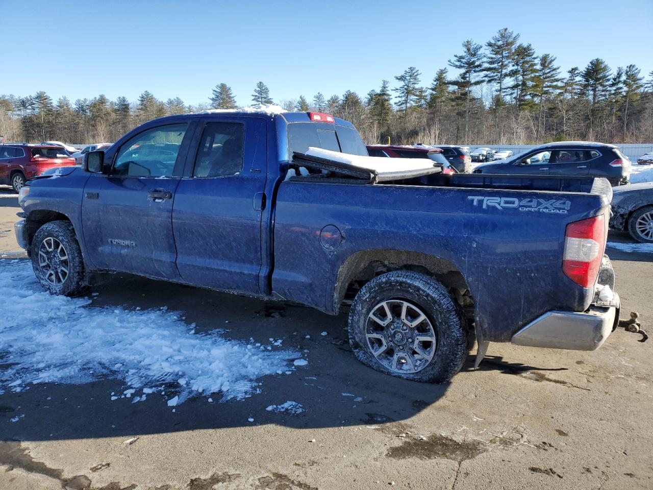 2015 Toyota Tundra VIN 5TFUY5F11FX432345 Copart auction photo, front end / rear end damage thumbnail 2