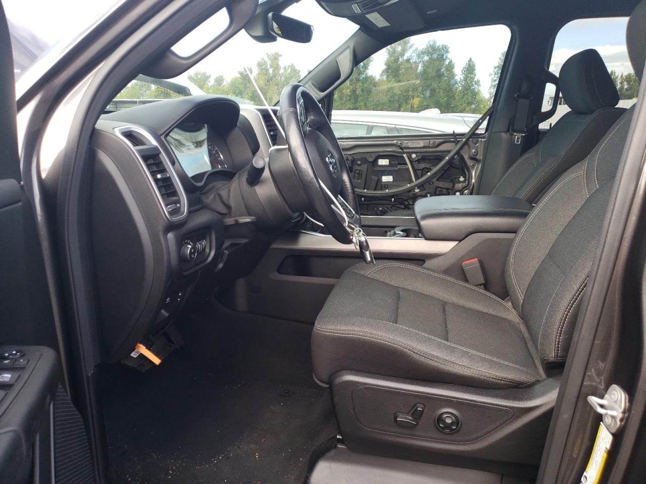 2019 RAM 1500 VIN 1C6RREFG8KN813677 Copart auction photo, front end / side damage thumbnail 7
