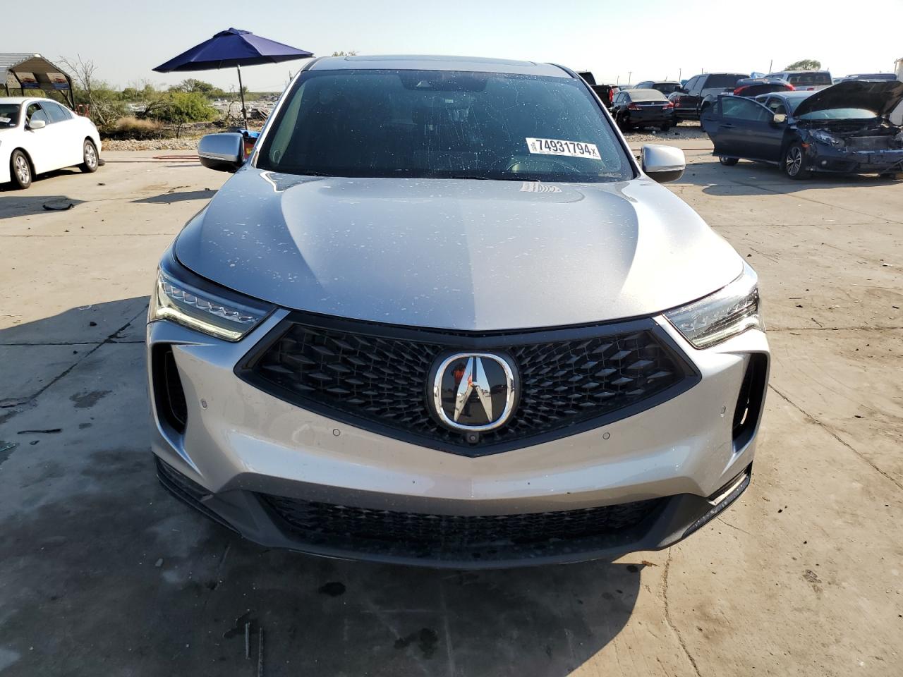 2023 Acura RDX VIN 5J8TC2H89PL016122 Copart auction photo, side damage thumbnail 5