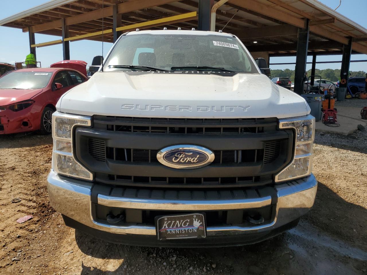 2022 Ford F250 VIN 1FDBF2A60NEG36638 Copart auction photo, side damage thumbnail 5