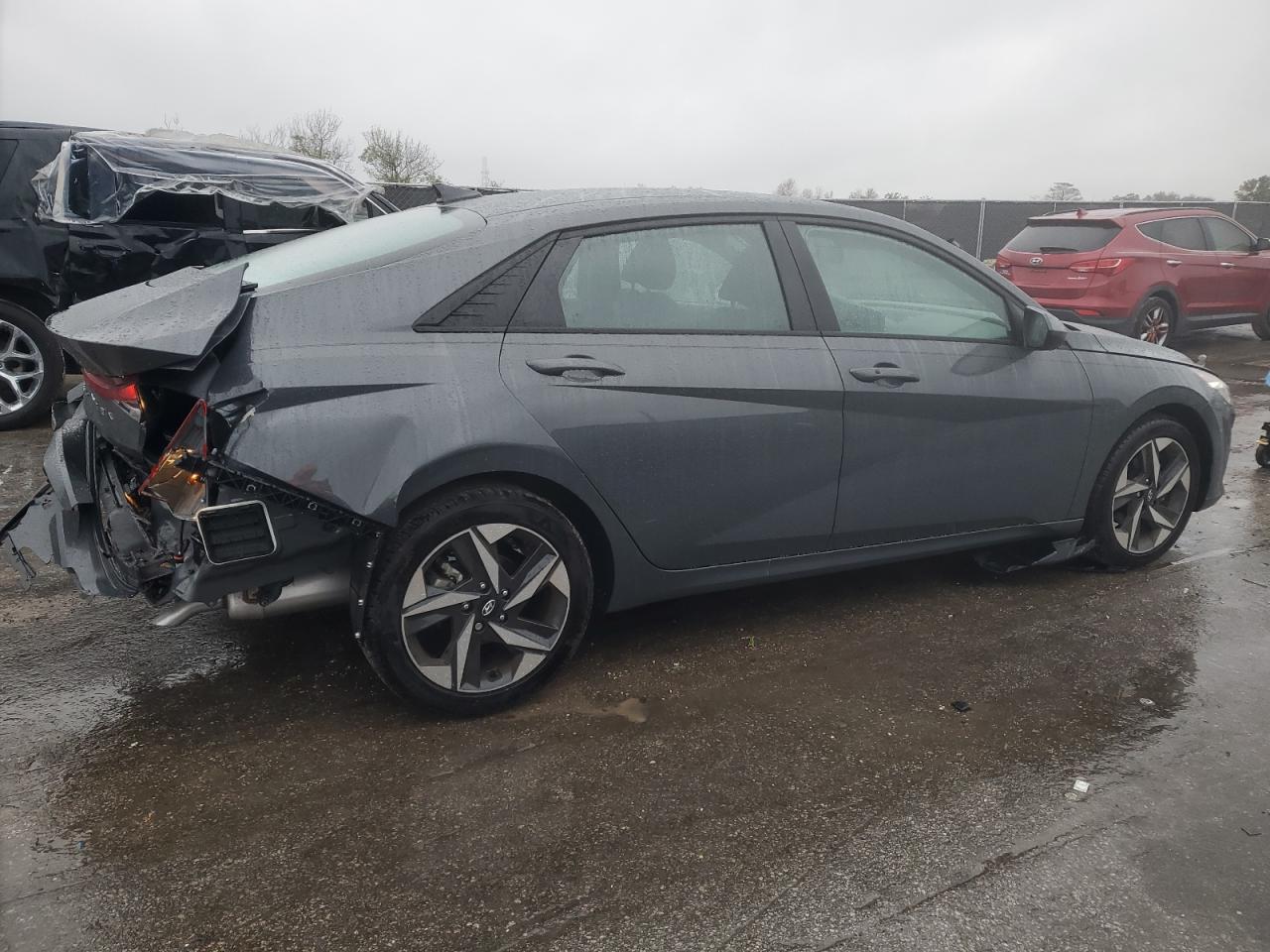 2023 Hyundai Elantra VIN KMHLS4AG2PU610880 Copart auction photo, rear end damage thumbnail 3
