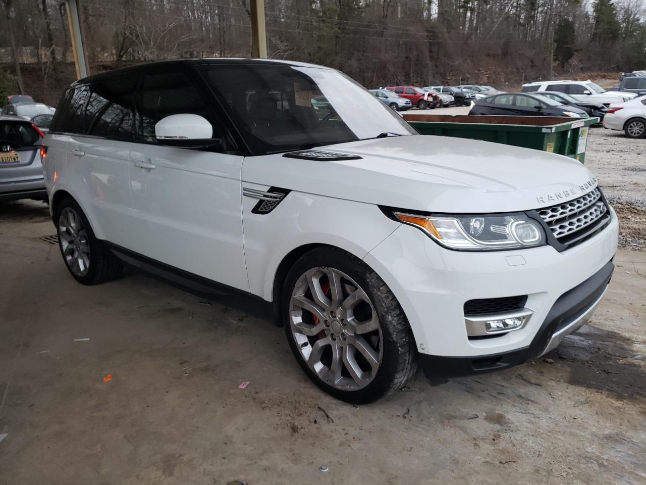 2016 Land Rover Range Rover VIN SALWR2EF1GA574449 Copart auction photo, mechanical damage thumbnail 4