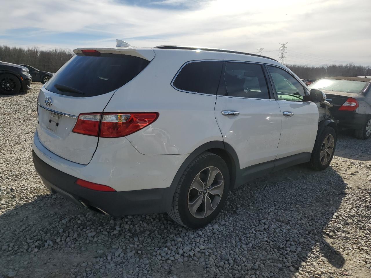 2013 Hyundai Santa Fe VIN KM8SN4HF6DU032875 Copart auction photo, all over / front end damage thumbnail 3