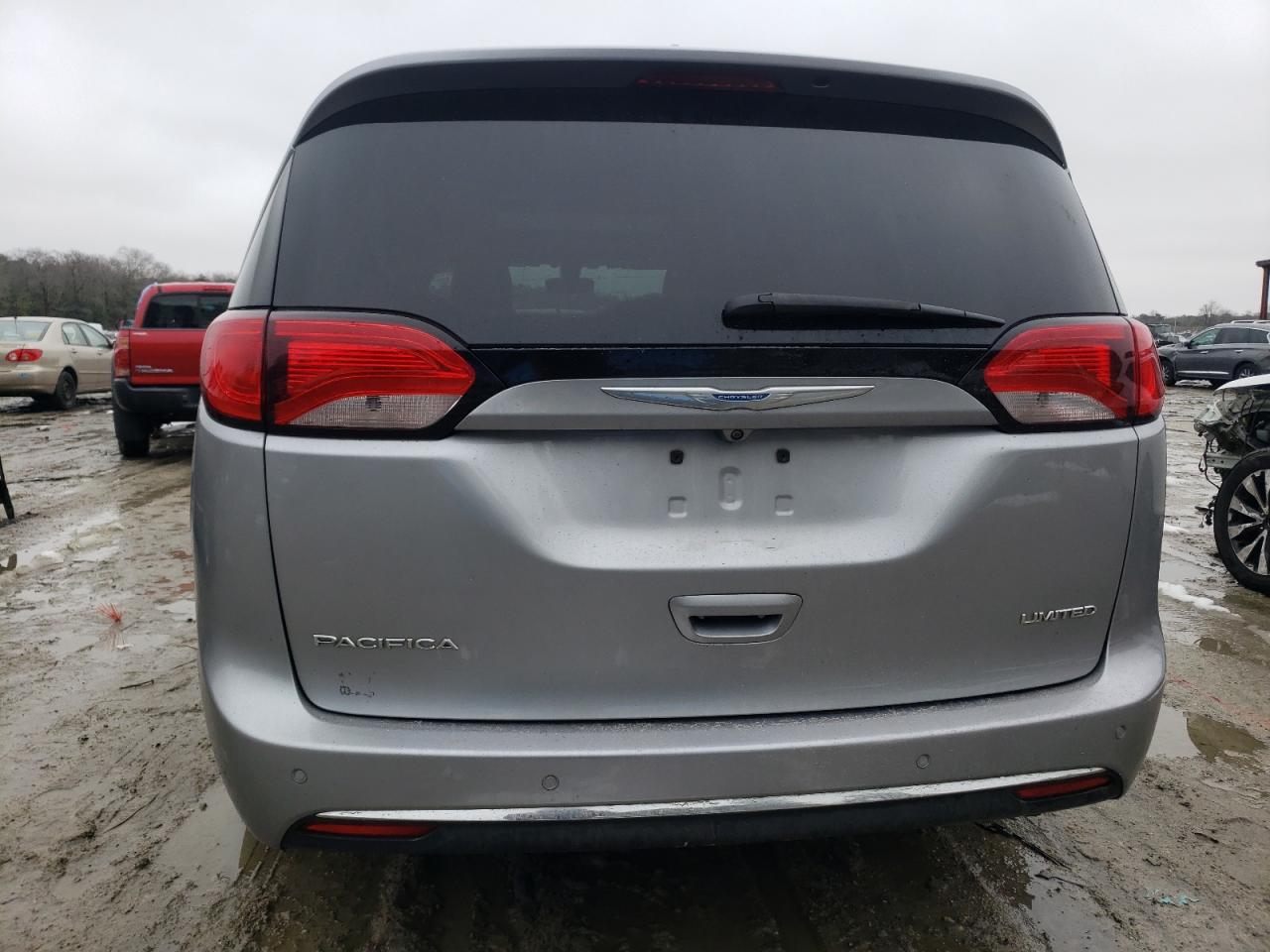 2018 Chrysler Pacifica VIN 2C4RC1GG7JR141274 Copart auction photo, undercarriage / front end damage thumbnail 6