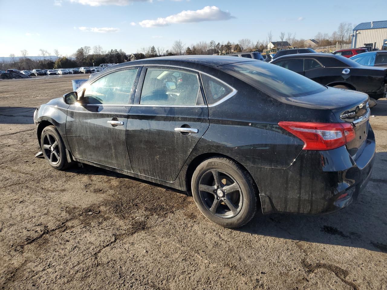 2019 Nissan Sentra VIN 3N1AB7AP6KY419291 Copart auction photo, front end / side damage thumbnail 2