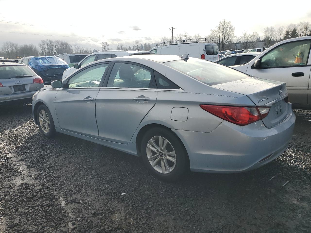2012 Hyundai Sonata VIN 5NPEB4AC5CH436060 Copart auction photo, front end / rear end damage thumbnail 2