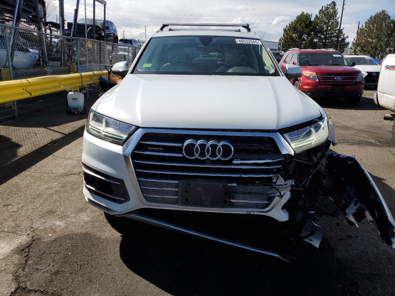 2018 Audi Q7 VIN WA1LAAF74JD050408 Copart auction photo, front end damage thumbnail 5